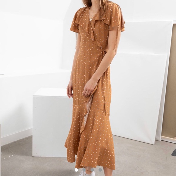 & Other Stories Midi Handkerchief Dress - Picture 2 of 4